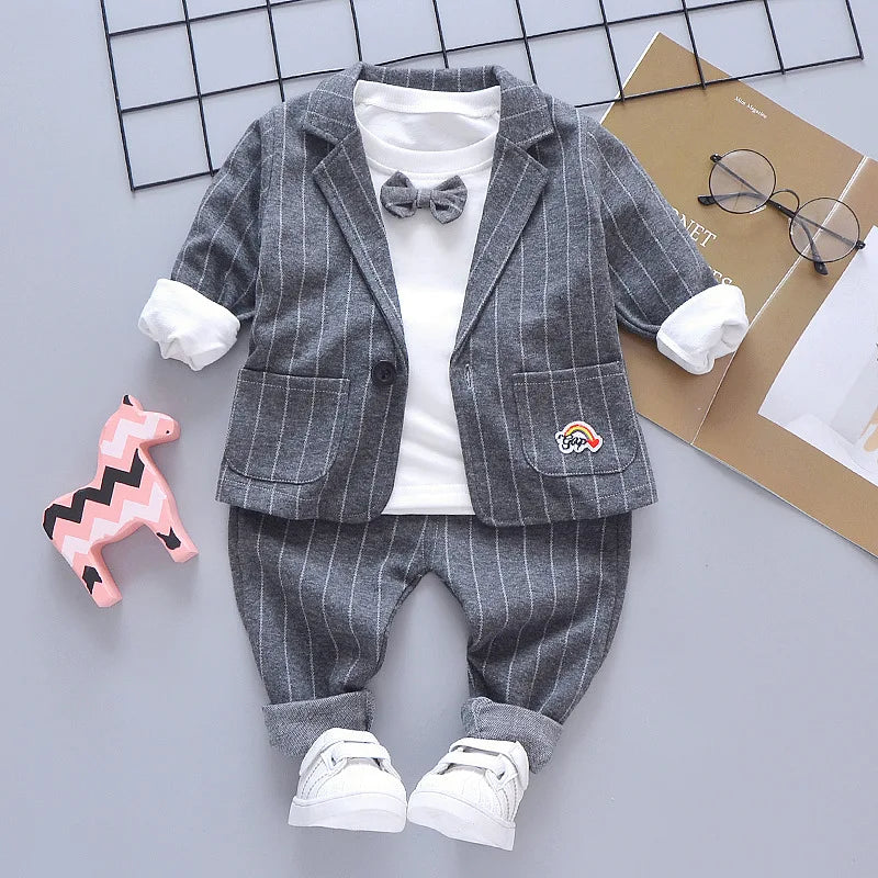 KiddoChic 3-Pieces Boys Set Leisure Suit