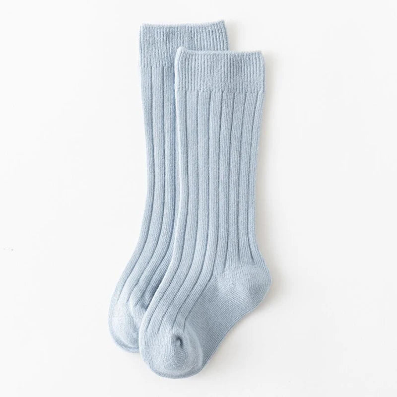 Snugly Socks - Ribbed Toddler knee sock