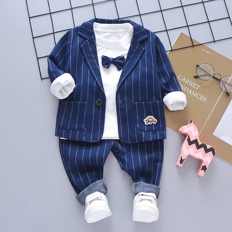 KiddoChic 3-Pieces Boys Set Leisure Suit